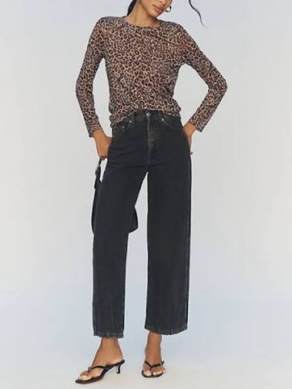 NWT DL1961 Black Hepburn Jeans